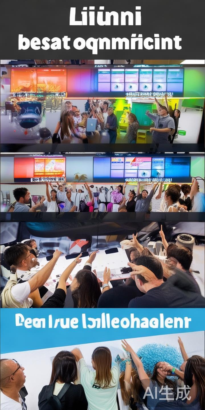 抽奖与奖品互动：结合现场抽奖功能，企业可以在合适时